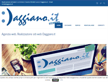 Tablet Screenshot of daggiano.it